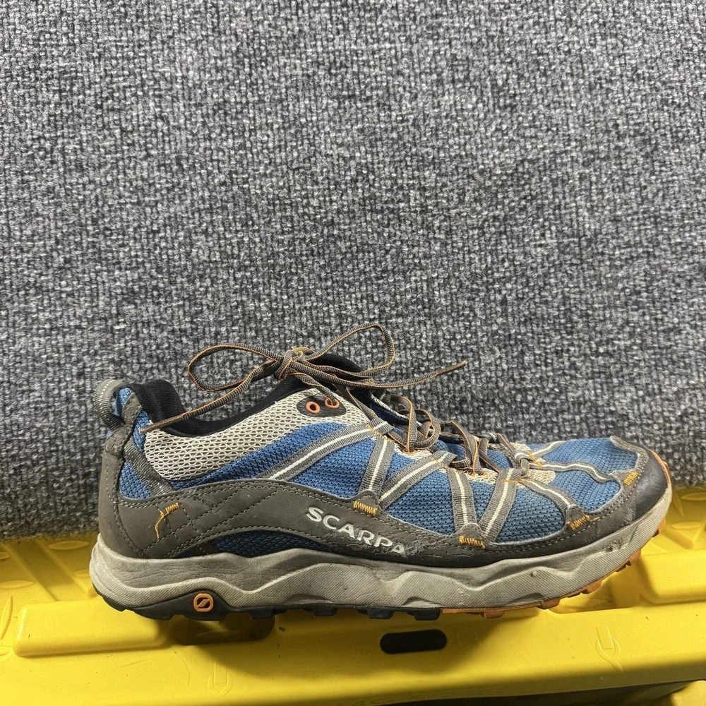 Scarpa Ignite Shoes Unisex Size 11? Blue Mesh Trail Running Hiking Athletic